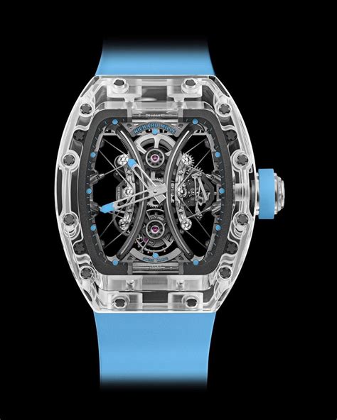 richard mille sapphire tourbillon price|richard mille sapphire.